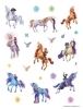 Buchcover und Innenansicht für das Buch: Unicorn Academy: 1001 Sticker