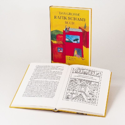 Buchcover und Innenansicht für das Buch: Das große Rafik Schami-Buch