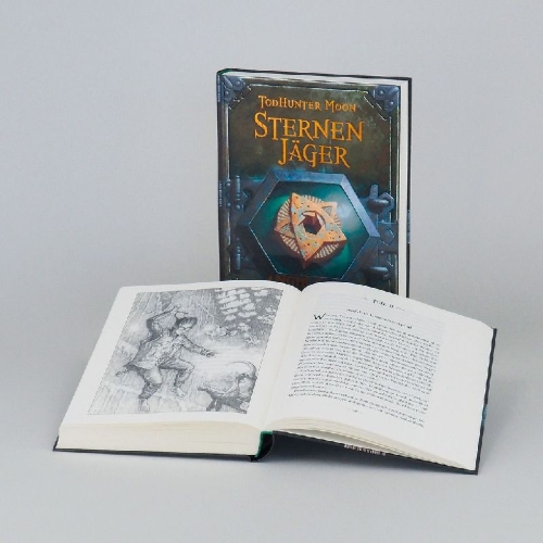 Buchcover und Innenansicht für das Buch: Todhunter Moon - StarChaser