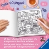Buchcover und Innenansicht für das Buch: Cosy Colouring: Around Town