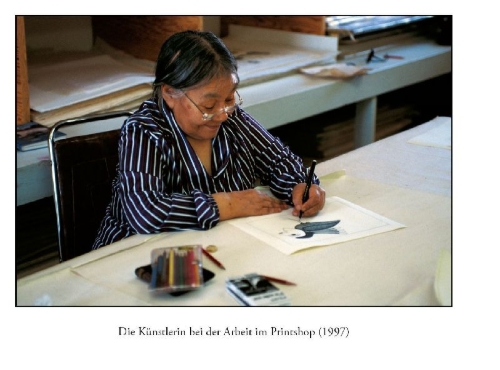 Buchcover und Innenansicht für das Buch: Kenojuak