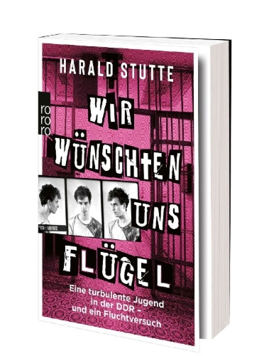 Buchcover und Innenansicht für das Buch: Wir wünschten uns Flügel