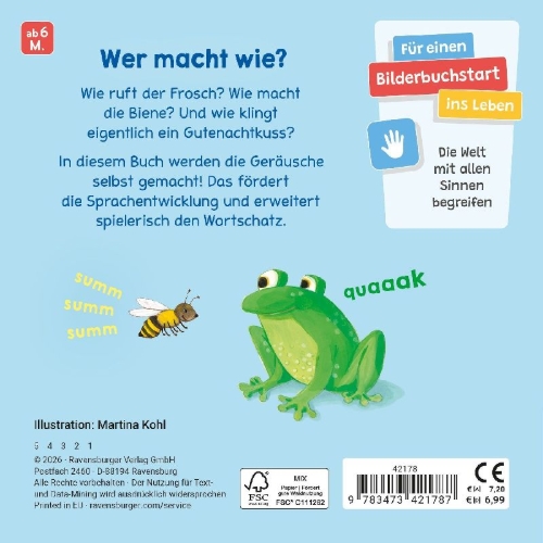 Buchcover und Innenansicht für das Buch: Wie klingt deine Welt?
