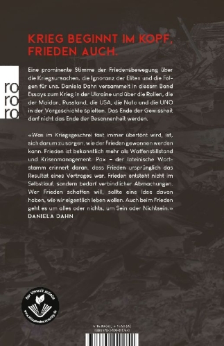 Buchcover und Innenansicht für das Buch: Im Krieg verlieren auch die Sieger