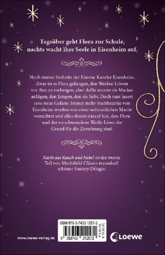 Buchcover und Innenansicht für das Buch: Nacht aus Rauch und Nebel (Eisenheim-Dilogie, Band 2)