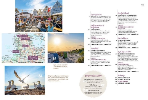 Buchcover und Innenansicht für das Buch: DUMONT Bildatlas Nordseeküste Schleswig-Holstein