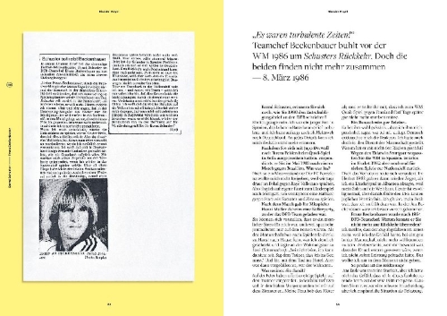 Buchcover und Innenansicht für das Buch: Lieber Herr Bundestrainer!