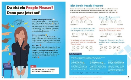 Buchcover und Innenansicht für das Buch: Quarks. Das Journal, das dich schlauer macht