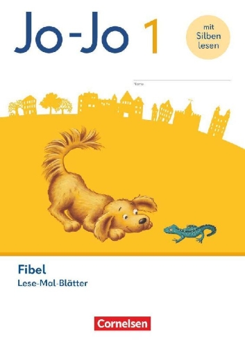 Buchcover und Innenansicht für das Buch: Jo-Jo Fibel 1. Schuljahr - Allgemeine Ausgabe 2023 - Lese-Mal-Blätter