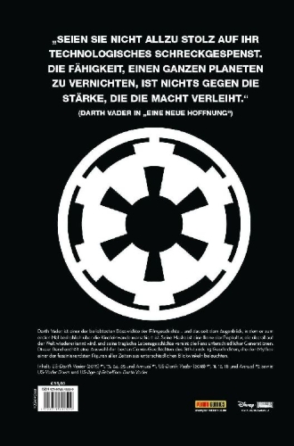 Buchcover und Innenansicht für das Buch: US-Darth Vader (2015) 1, 13, 24-25, Annual 1; US-Darth Vader (2018) 1, 11-12, 18, Annual 2; US-Vader Down; US-Age of Rebellion: Darth Vader.