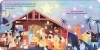 Buchcover und Innenansicht für das Buch: Mein leuchtendes Bilderbuch: Die Weihnachtsgeschichte