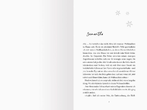 Buchcover und Innenansicht für das Buch: Single All the Way. A Christmas Roadtrip