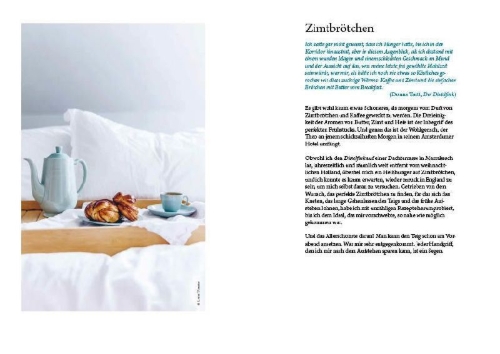 Buchcover und Innenansicht für das Buch: The Little Library Cookbook