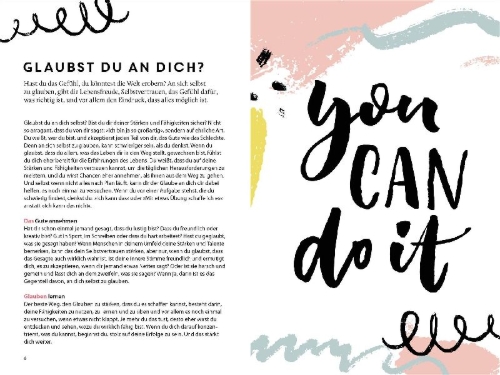 Buchcover und Innenansicht für das Buch: Be You - Be Strong