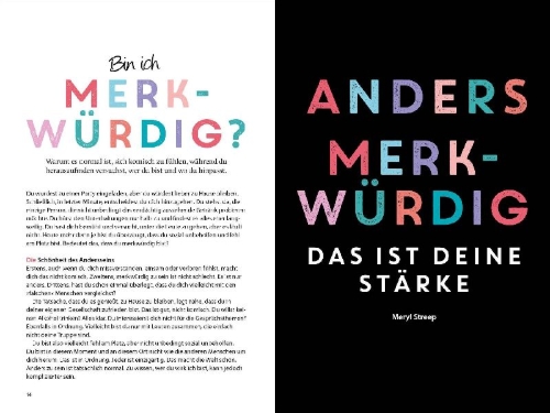 Buchcover und Innenansicht für das Buch: Be You - Be Strong