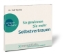 Buchcover und Innenansicht für das Buch: So gewinnen Sie mehr Selbstvertrauen