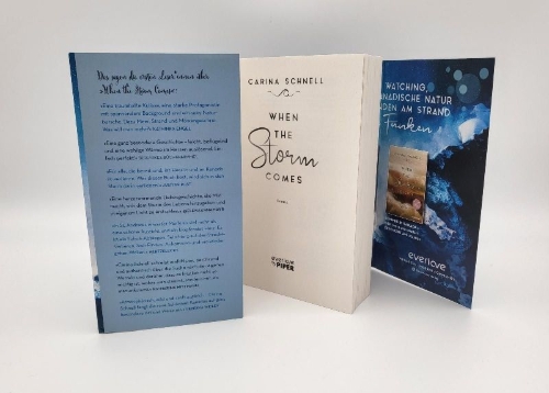 Buchcover und Innenansicht für das Buch: When the Storm Comes