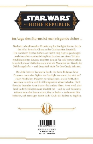 Buchcover und Innenansicht für das Buch: Star Wars: The High Republic - Defy the Storm