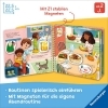 Buchcover und Innenansicht für das Buch: Mein großes Magnetbuch - Das machen wir am Abend