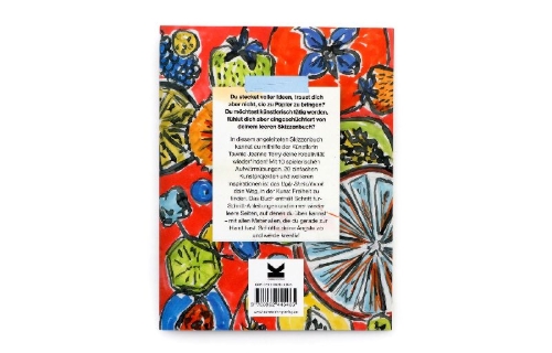 Buchcover und Innenansicht für das Buch: The Ugly Sketchbook