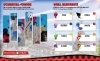 Buchcover und Innenansicht für das Buch: Miraculous: 500 Sticker - Stickern - Rätseln - Ausmalen