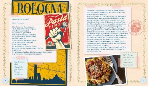 Buchcover und Innenansicht für das Buch: Italienische Geheimnisse