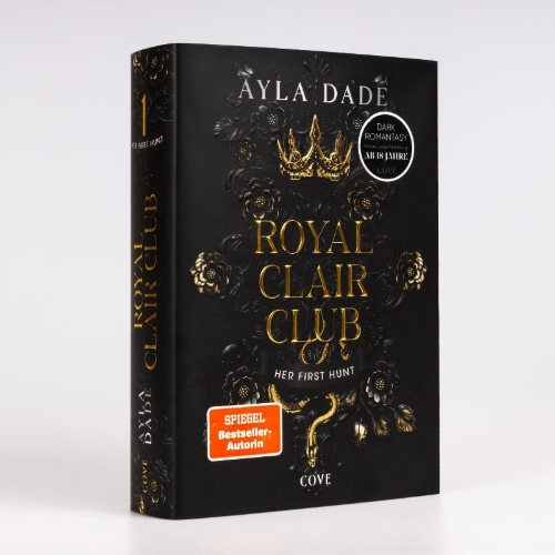 Buchcover und Innenansicht für das Buch: Royal Clair Club 1: Her First Hunt
