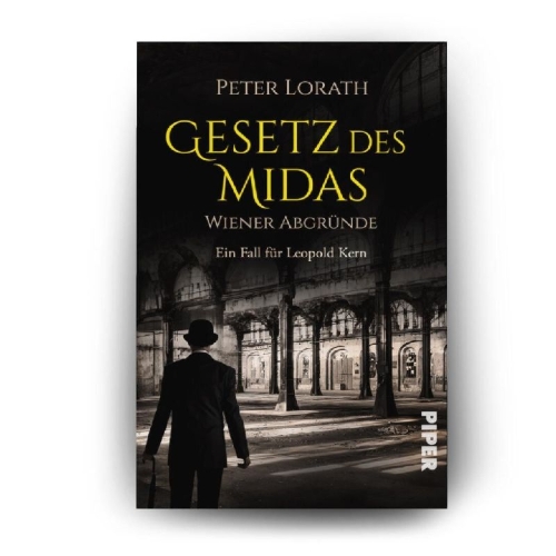 Buchcover und Innenansicht für das Buch: Gesetz des Midas - Wiener Abgründe