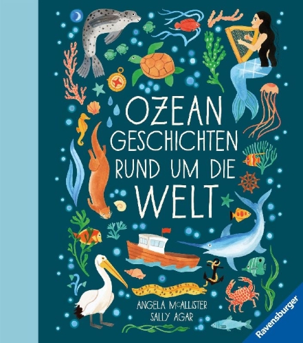 Buchcover und Innenansicht für das Buch: A World full of Ocean Stories