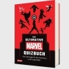 Buchcover und Innenansicht für das Buch: Marvel: Das ultimative MARVEL Quizbuch