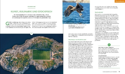 Buchcover und Innenansicht für das Buch: Roadtrips Bretagne