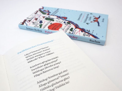 Buchcover und Innenansicht für das Buch: Polulangrische Lieder