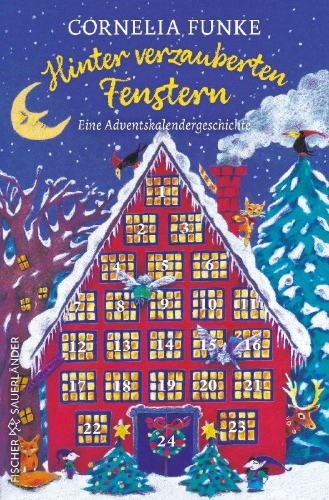 Buchcover und Innenansicht für das Buch: Hinter verzauberten Fenstern