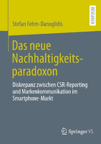 Buchcover und Innenansicht für das Buch: Das neue Nachhaltigkeitsparadoxon