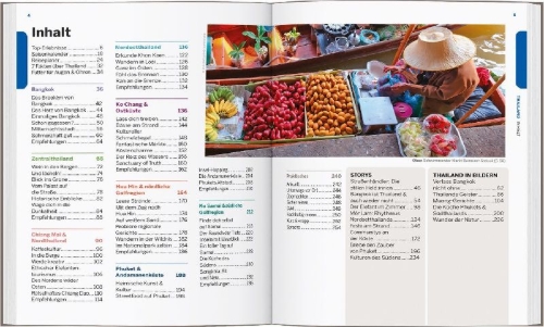 Buchcover und Innenansicht für das Buch: LONELY PLANET Reiseführer Entdecke Thailand