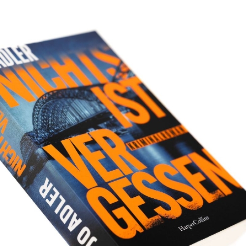 Buchcover und Innenansicht für das Buch: Nichts ist vergessen