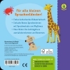 Buchcover und Innenansicht für das Buch: Kennst du das? Babys erstes Bildwörterbuch. Jeden Tag ein neues Tier