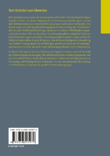 Buchcover und Innenansicht für das Buch: Vom Verteilen zum Abwerten
