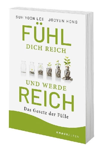 Buchcover und Innenansicht für das Buch: Fühl dich reich und werde reich