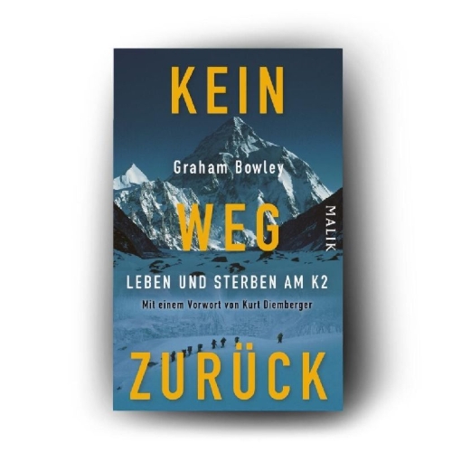 Buchcover und Innenansicht für das Buch: No Way down. Life and Death on K2