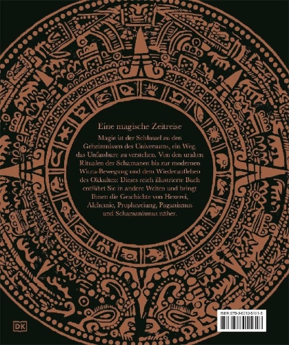 Buchcover und Innenansicht für das Buch: Die Geschichte von Magie, Hexerei & Okkultem