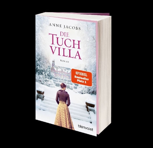 Buchcover und Innenansicht für das Buch: Die Tuchvilla
