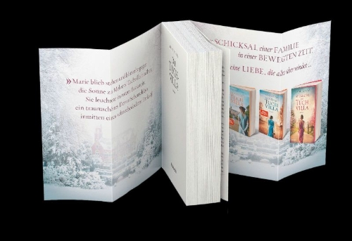 Buchcover und Innenansicht für das Buch: Die Tuchvilla
