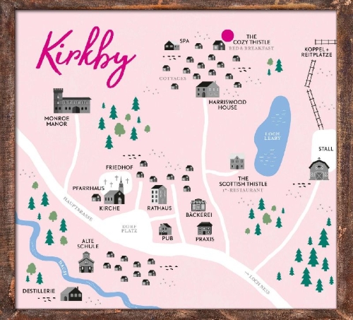 Buchcover und Innenansicht für das Buch: Highland Hope 1 - Ein Bed & Breakfast für Kirkby