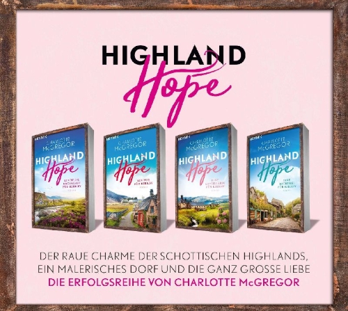 Buchcover und Innenansicht für das Buch: Highland Hope 1 - Ein Bed & Breakfast für Kirkby