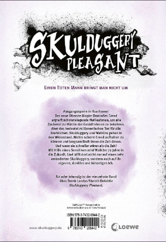Buchcover und Innenansicht für das Buch: Skulduggery Pleasant (Band 14) - Tot oder lebendig