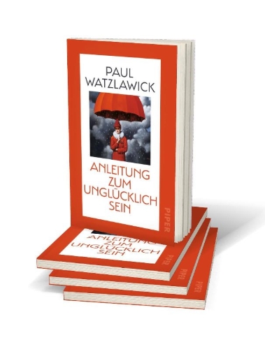 Buchcover und Innenansicht für das Buch: Anleitung zum Unglücklichsein