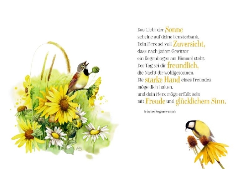 Buchcover und Innenansicht für das Buch: Die Sonne lacht für dich