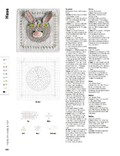 Buchcover und Innenansicht für das Buch: 3D Granny Squares häkeln