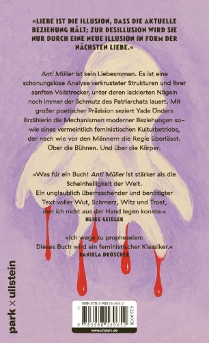 Buchcover und Innenansicht für das Buch: Anti Müller